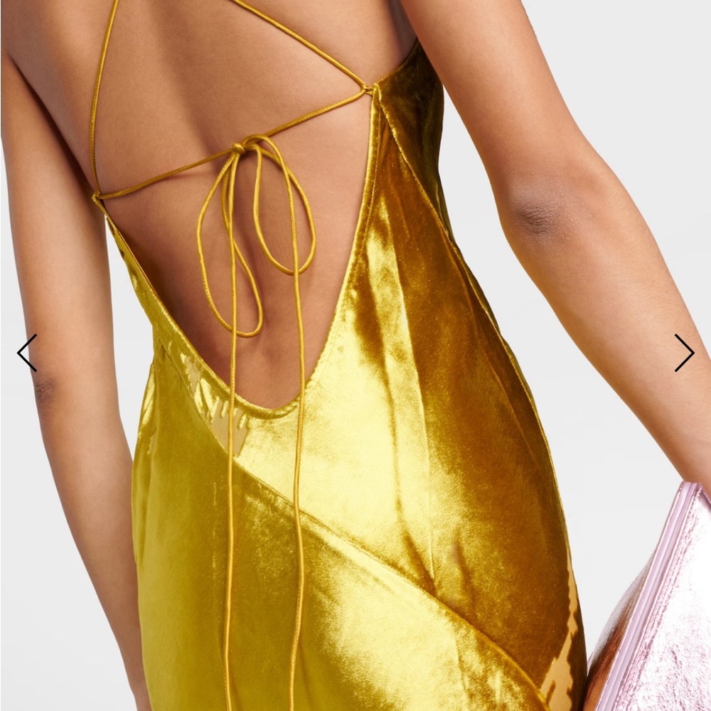 The Sei Burnout silk Bias-Cut Gown - Picture 6 of 8